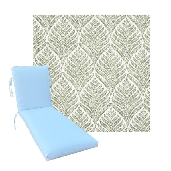 Luxury Premium Universal Chaise Lounge Cushions | Sunbrella Fabric | 3 Sizes