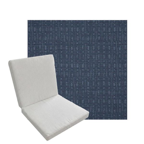 Picture of Embrace Indigo Add A Pad For Patio Chairs