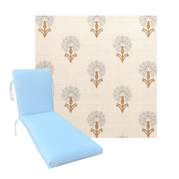 Luxury Premium Universal Chaise Lounge Cushions | Sunbrella Fabric | 3 Sizes