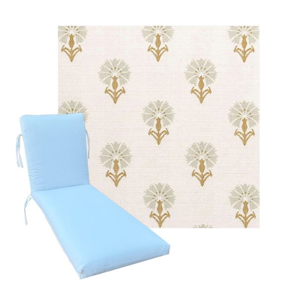 Luxury Premium Universal Chaise Lounge Cushions | Sunbrella Fabric | 3 Sizes