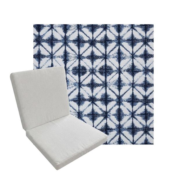 Picture of Midori Indigo Add A Pad For Patio Chairs