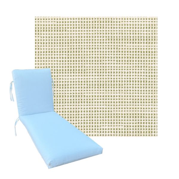 Luxury Premium Universal Chaise Lounge Cushions | Sunbrella Fabric | 3 Sizes