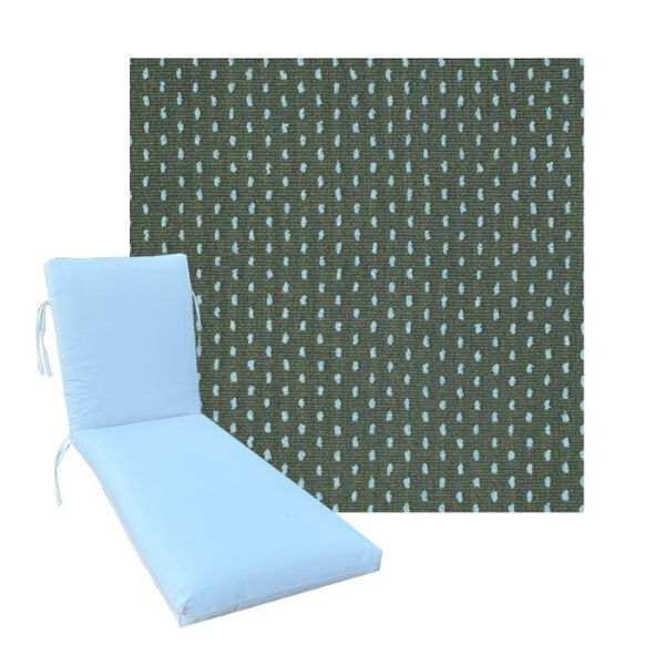 Luxury Premium Universal Chaise Lounge Cushions | Sunbrella Fabric | 3 Sizes