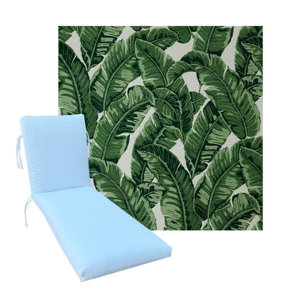 Luxury Premium Universal Chaise Lounge Cushions | Sunbrella Fabric | 3 Sizes