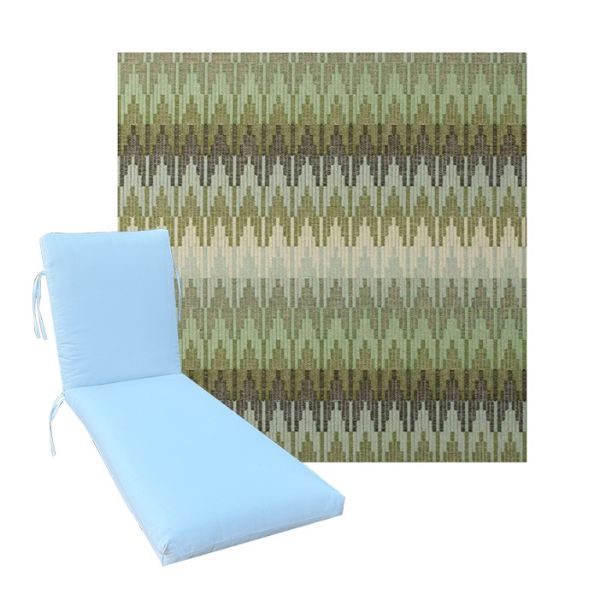 Luxury Premium Universal Chaise Lounge Cushions | Sunbrella Fabric | 3 Sizes