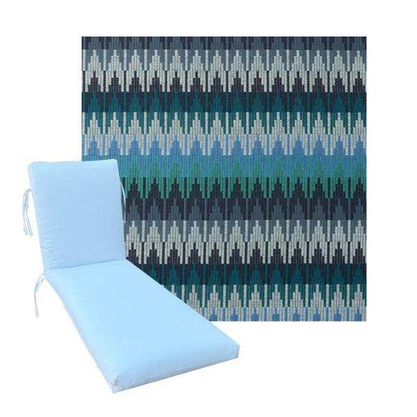 Luxury Premium Universal Chaise Lounge Cushions | Sunbrella Fabric | 3 Sizes