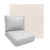 Picture of Cortez Snow Universal Deep Seating Outdoor Cushions