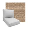 Picture of Encore Jute Universal Deep Seating Outdoor Cushions