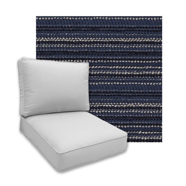 Picture of Encore Midnight Universal Deep Seating Outdoor Cushions