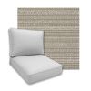 Picture of Encore Putty Universal Deep Seating Outdoor Cushions