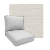 Picture of Encore Snow Universal Deep Seating Outdoor Cushions