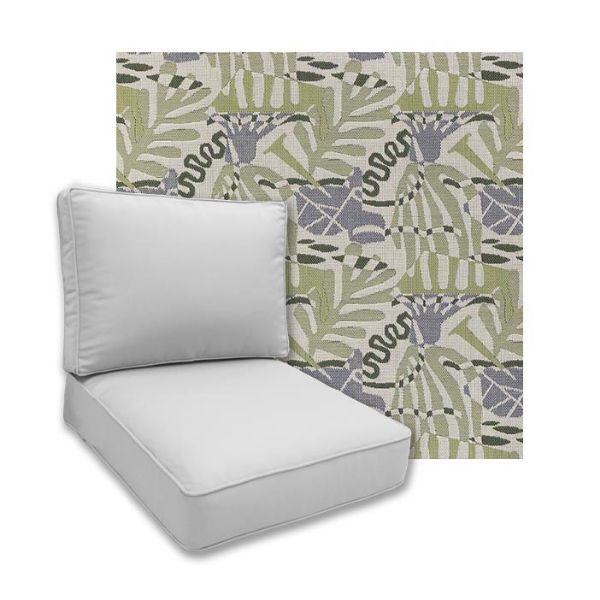 Picture of Fantasy Mermaid Universal Deep Seating Outdoor Cushions