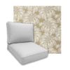Picture of Palm Basil Universal Deep Seating Outdoor Cushions