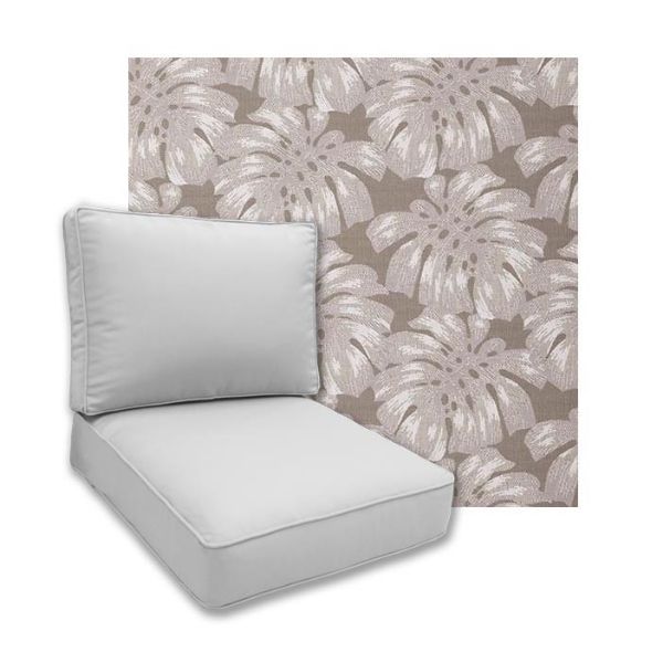 Picture of Palm Taupe Universal Deep Seating Outdoor Cushions