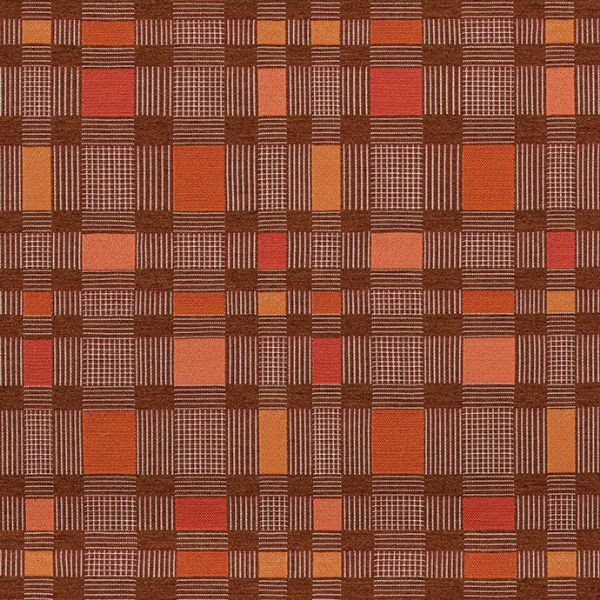 Sunbrella Rubix Melon outdoor fabric for patio furniture cushions and outdoor pillows