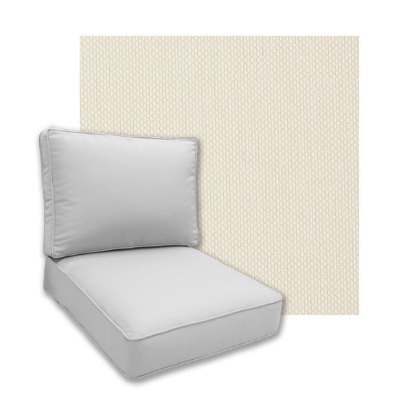 Universal Deep Seating Replacement Cushions in Outdura Solution Dyed Acrylic Outdoor Fabric
