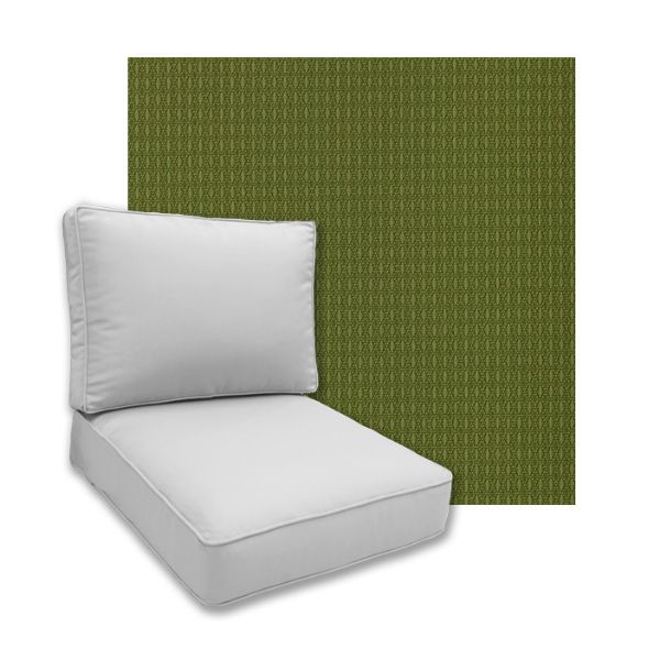 Universal Deep Seating Replacement Cushions in Outdura Solution Dyed Acrylic Outdoor Fabric