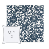 Picture of Virginia City Blue Outdoor Pillow