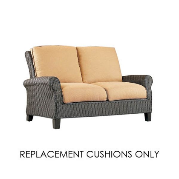 Loveseat Cushions | Patio Renaissance Monterey Collection Replacement Cushions