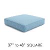Square Cushions for Outdoor Ottomans and Patio Furniture