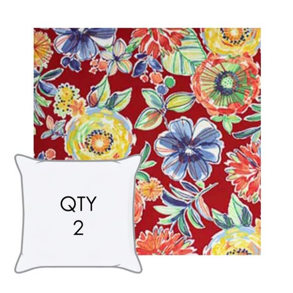 Richloom Solarium Custom Outdoor Pillows | Richloom Solarium® Printed Fabrics | Set of 2