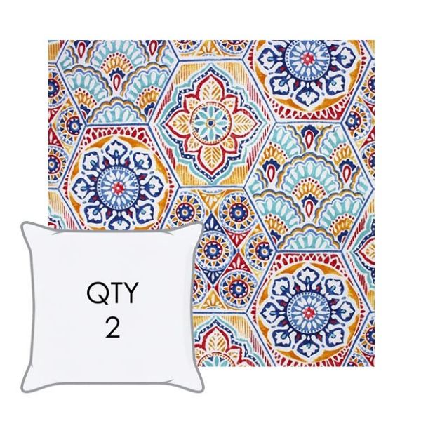 Richloom Solarium Custom Outdoor Pillows | Richloom Solarium® Printed Fabrics | Set of 2