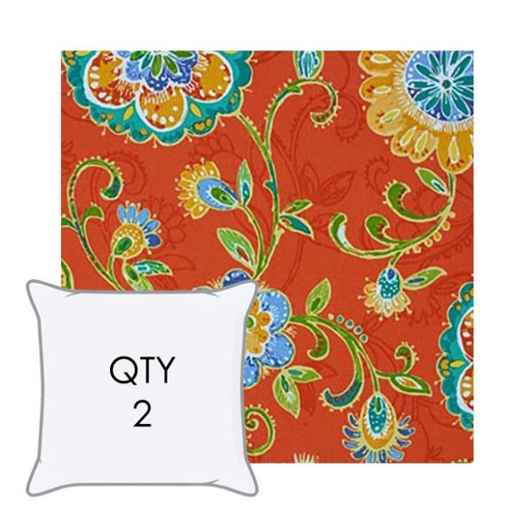 Richloom Solarium Custom Outdoor Pillows | Richloom Solarium® Printed Fabrics | Set of 2