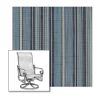 Dakota Stripe Blueprint Custom Made Patio Chair Replacement Slings