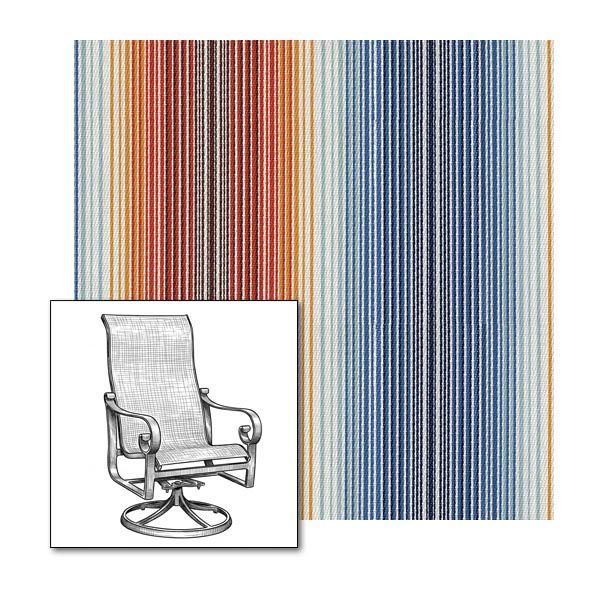 Daytripper Horizon Custom Made Patio Chair Replacement Slings