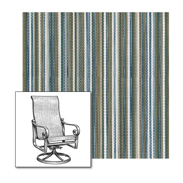 Coco High Tide Replacement Sling Fabric for patio sling chairs