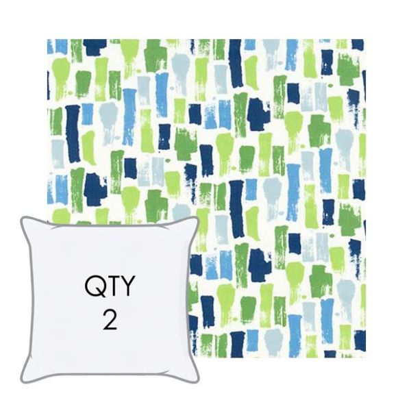 Premier Prints Custom Outdoor Pillows | Premier Prints Outdoor Fabric | Set of 2