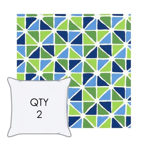 Premier Prints Custom Outdoor Pillows | Premier Prints Outdoor Fabric | Set of 2