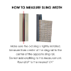 How To Measure the Width for a New Patio Chair Sling
