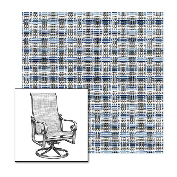Phifertex Sling Chair Replacement Fabric | Custom Patio Sling Replacement