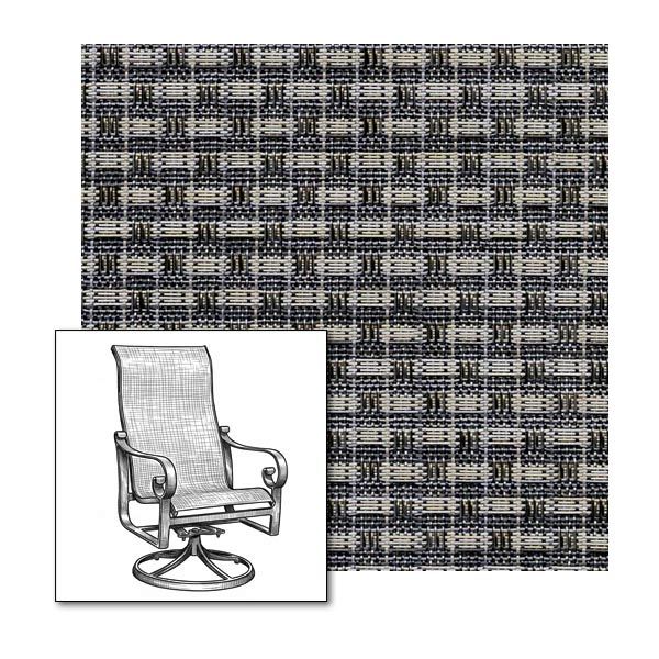 Phifertex Sling Chair Replacement Fabric | Custom Patio Sling Replacement