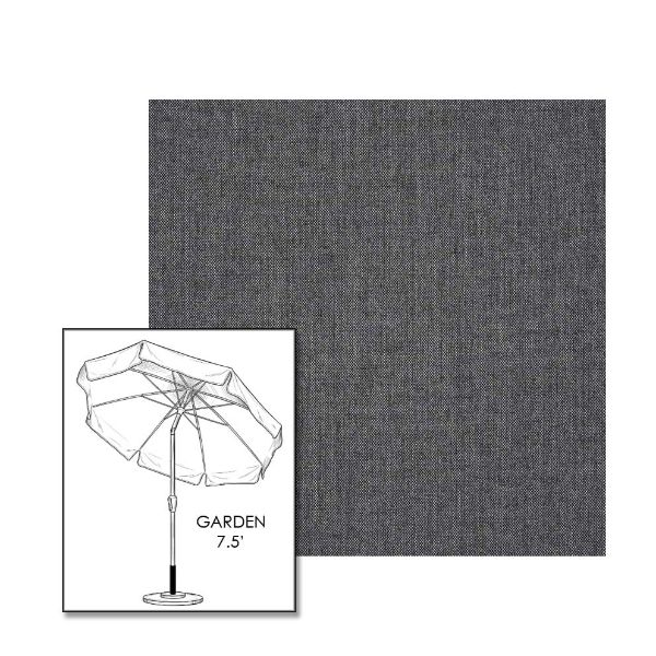 Sunbrella® Cast Breeze Patio Umbrella 7.5 ft | Crank Lift & Tilt Garden Umbrella
