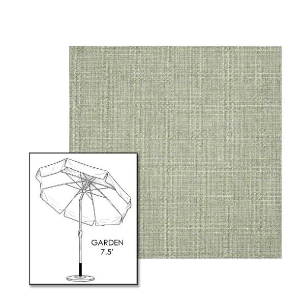 Sunbrella® Cast Oasis Patio Umbrella 7.5 ft | Crank Lift & Tilt Garden Umbrella