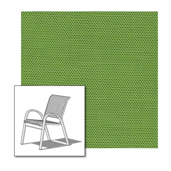 Two piece patio chair slings.