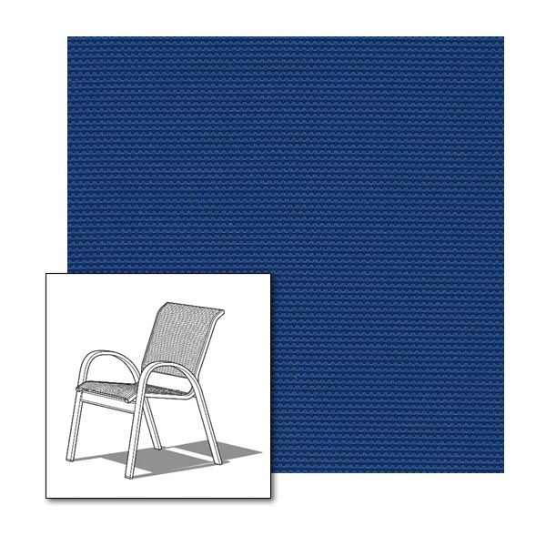 Two piece patio chair slings.