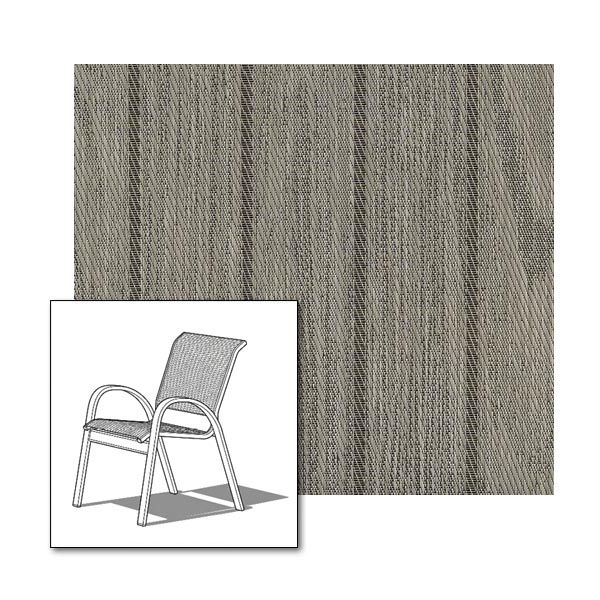 Two piece patio chair slings.