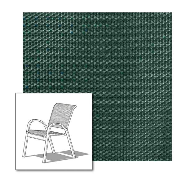 Two piece patio chair slings.