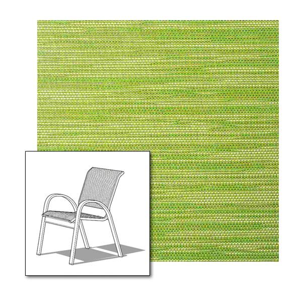 Two piece patio chair slings.