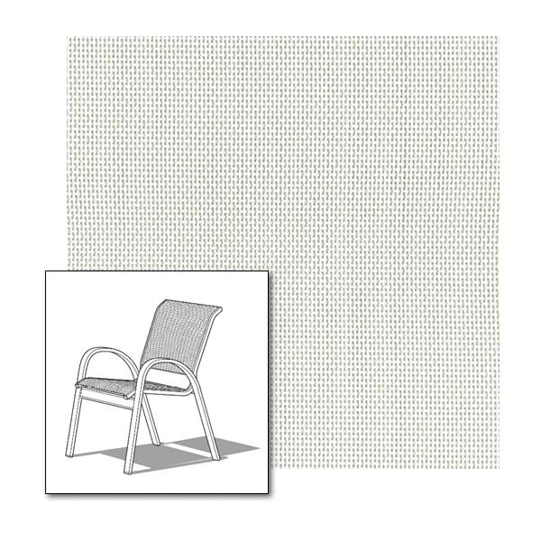 Two piece patio chair slings.