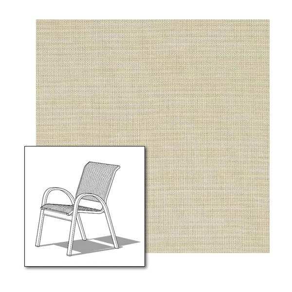 Two piece patio chair slings.