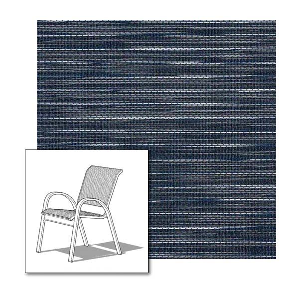 Two piece patio chair slings.