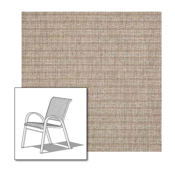 Two piece patio chair slings.