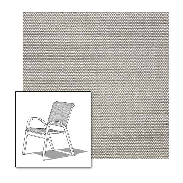 Two piece patio chair slings.