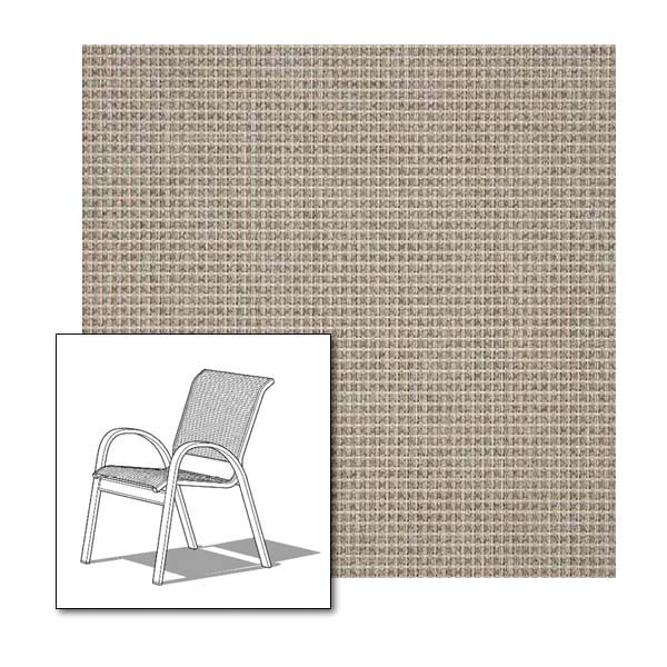 Two piece patio chair slings.