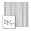 Chaise Lounge Replacement Sling Fabric | Two Piece Sling Back & Seat