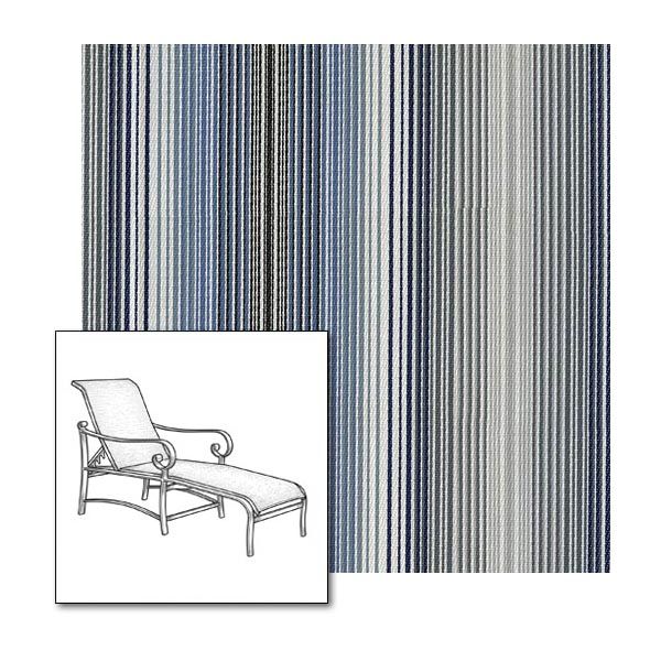 Chaise Lounge Replacement Sling Fabric | Two Piece Sling Back & Seat